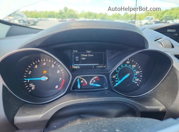 1FMCU0F73GUB69336 2016 FORD ESCAPE Белый Вид щитка приборов