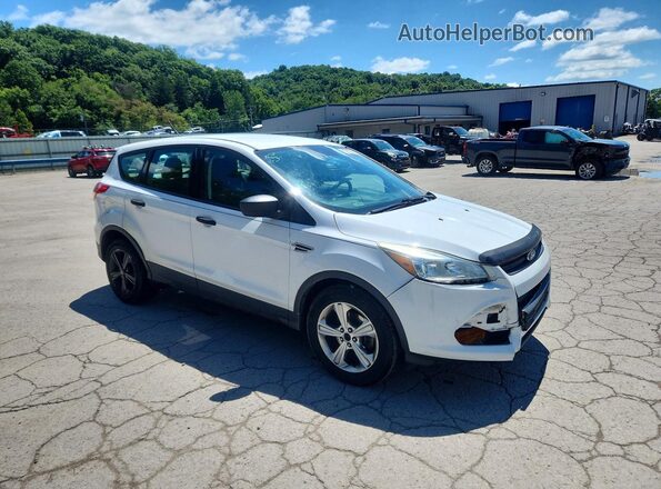 1FMCU0F73GUB69336 2016 FORD ESCAPE Белый Передняя правая четверть