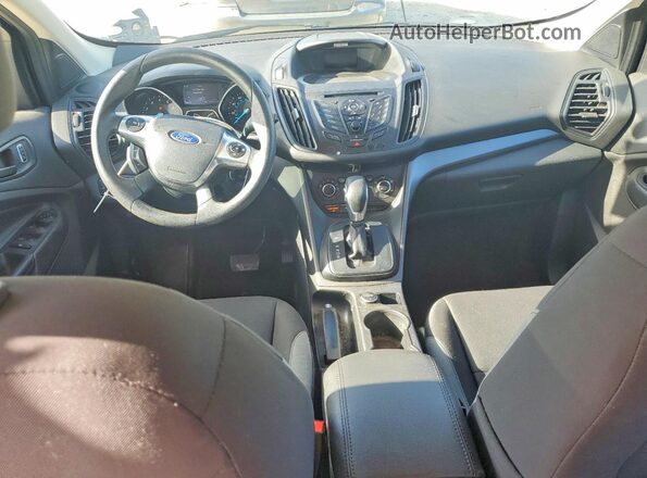 1FMCU0F73GUC73647 2016 FORD ESCAPE White Widok deski rozdzielczej