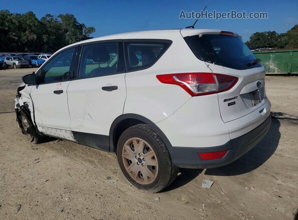 1FMCU0F73GUC73647 2016 FORD ESCAPE White Tył lewy