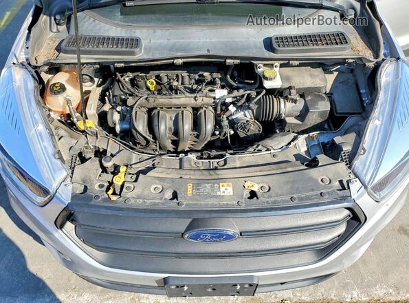 1FMCU0F73HUA11404 2017 FORD ESCAPE Silver Շարժիչի բաժամունքի տեսք