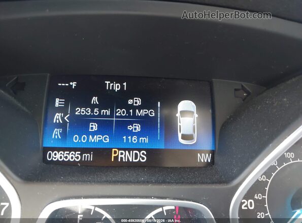 1FMCU0F73HUB12233 2017 FORD ESCAPE White უკანა სალონის ხედი