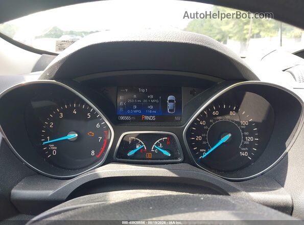 1FMCU0F73HUB12233 2017 FORD ESCAPE White უკანა სავარძლების ხედი