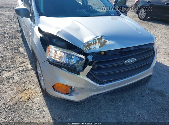 1FMCU0F73HUD72339 2017 FORD ESCAPE Silver წინა ხედი