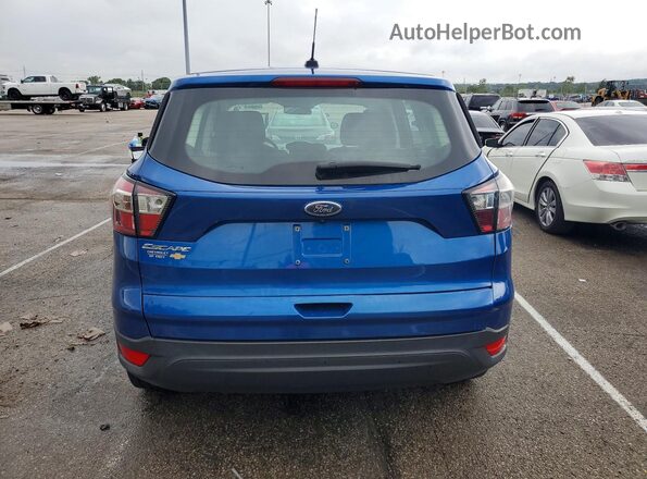 1FMCU0F73JUA28452 2018 FORD ESCAPE Blue Vista trasera