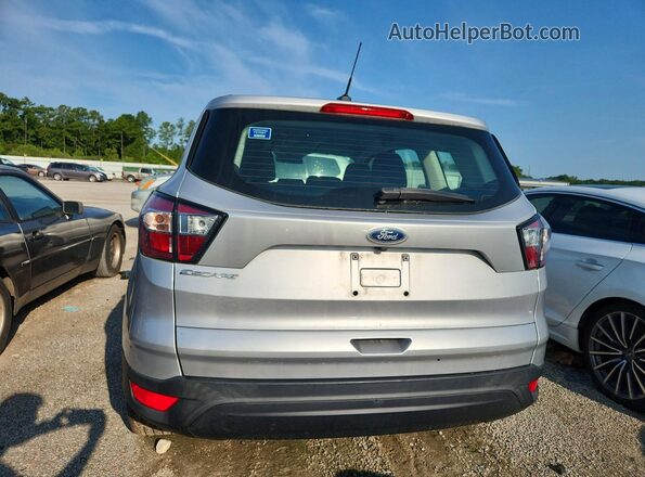 1FMCU0F73JUA60477 2018 FORD ESCAPE Silver უკანა ხედი