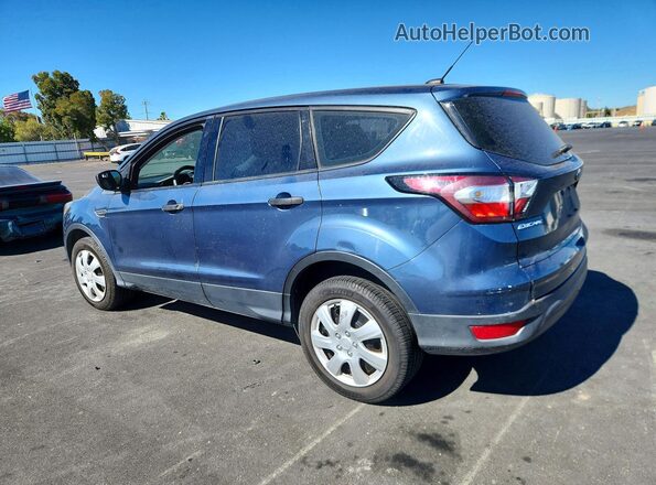 1FMCU0F73JUB14523 2018 FORD ESCAPE Blue Задня ліва чверть