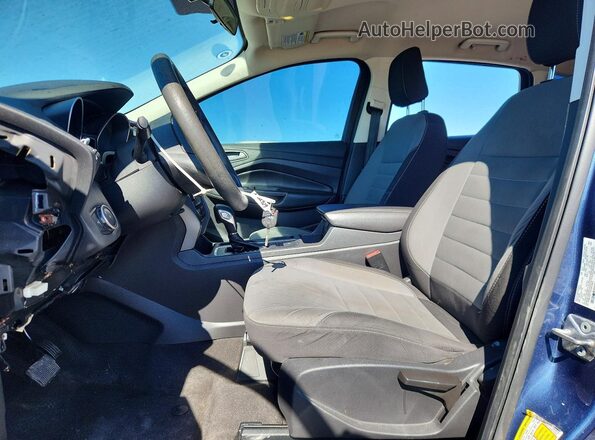1FMCU0F73JUB14523 2018 FORD ESCAPE Blue Вид салону спереду