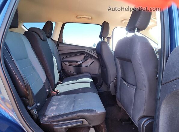 1FMCU0F73JUB14523 2018 FORD ESCAPE Blue Вид задніх сидінь