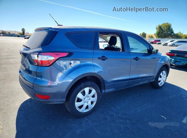 1FMCU0F73JUB14523 2018 FORD ESCAPE Blue Задня права чверть