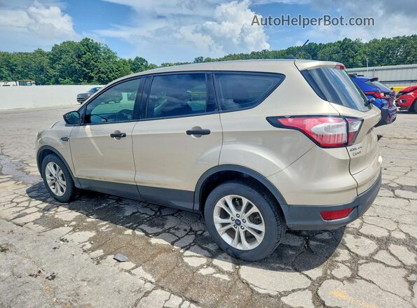 1FMCU0F73JUB43259 2018 FORD ESCAPE Cream Trasero izquierdo