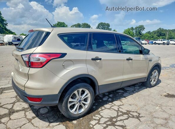 1FMCU0F73JUB43259 2018 FORD ESCAPE Cream Trasero derecho