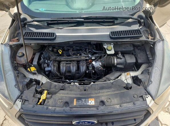 1FMCU0F73JUB43259 2018 FORD ESCAPE Cream Vista del compartimento del motor