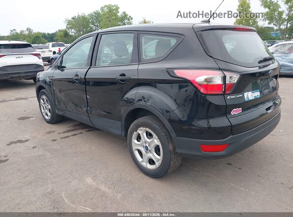 1FMCU0F73JUD17475 2018 FORD ESCAPE Black Задня ліва чверть