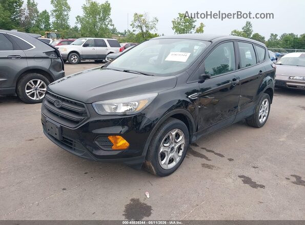 1FMCU0F73JUD17475 2018 FORD ESCAPE Black Передня ліва чверть