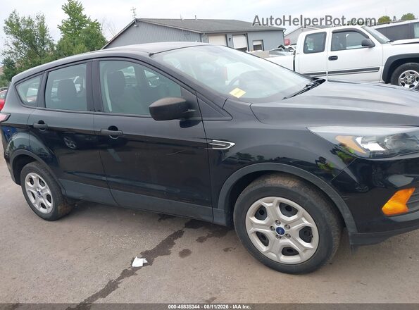 1FMCU0F73JUD17475 2018 FORD ESCAPE Black Вид задньої частини салону