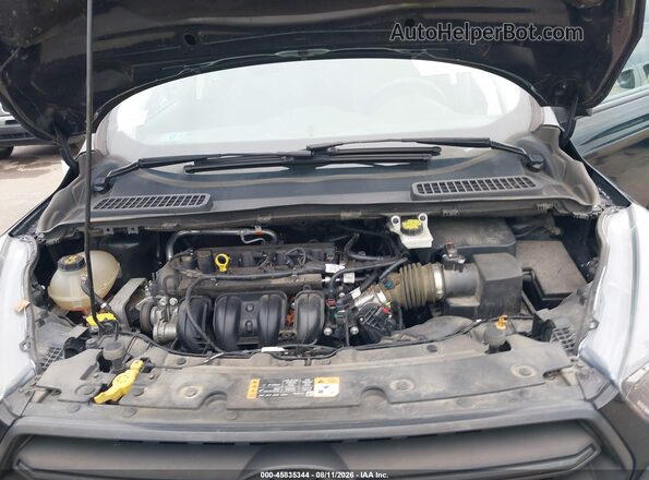 1FMCU0F73JUD17475 2018 FORD ESCAPE Black Вид ззаду