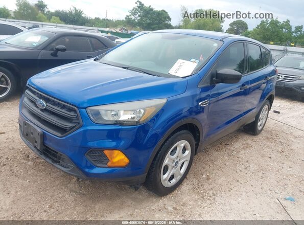 1FMCU0F73KUB85819 2019 FORD ESCAPE Blue Առջևի ձախ երեք քառորդ տեսարան