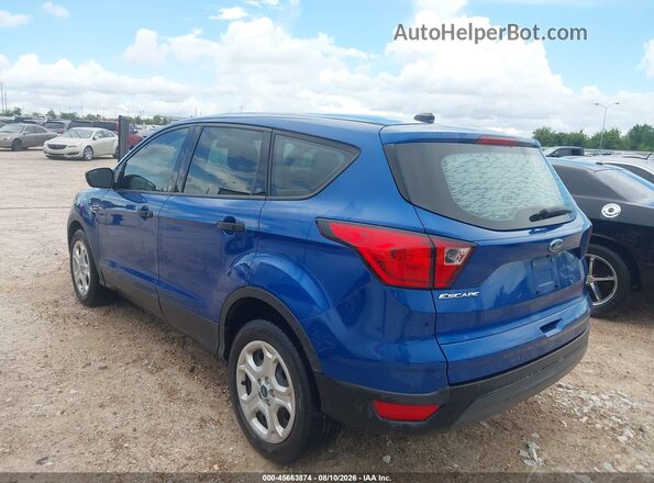 1FMCU0F73KUB85819 2019 FORD ESCAPE Blue Հետևի ձախ