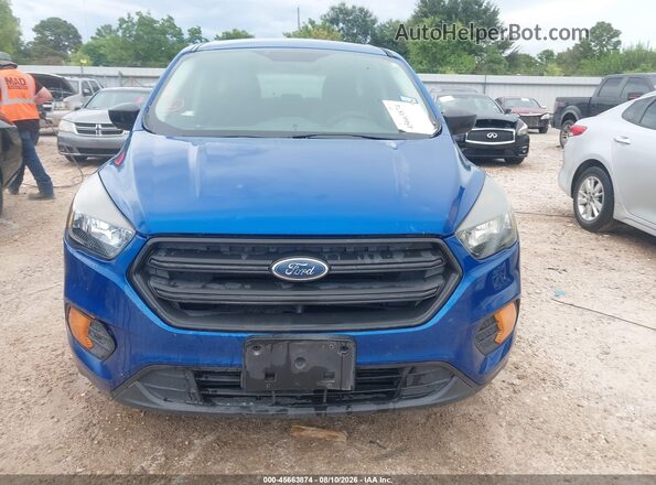 1FMCU0F73KUB85819 2019 FORD ESCAPE Blue Սարքավորումների վահանակի տեսք