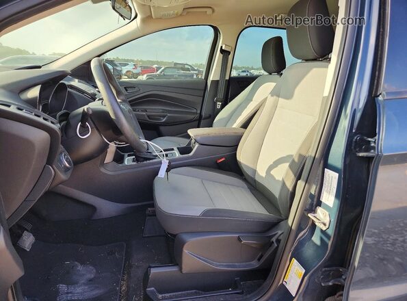 1FMCU0F73KUC52404 2019 FORD ESCAPE Gray Widok wnętrza z przodu
