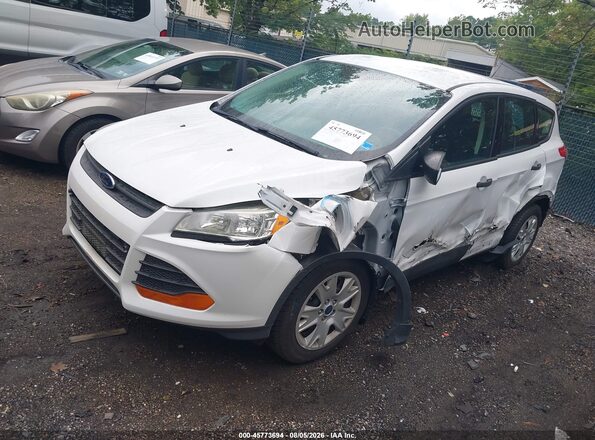 1FMCU0F74GUA36083 2016 FORD ESCAPE White Przód lewy