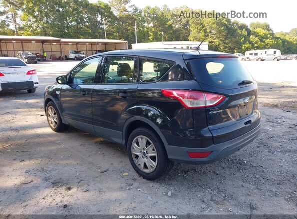 1FMCU0F74GUB87828 2016 FORD ESCAPE Black Tył lewy