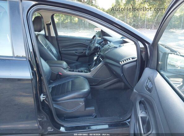 1FMCU0F74GUB87828 2016 FORD ESCAPE Black Widok wnętrza z przodu