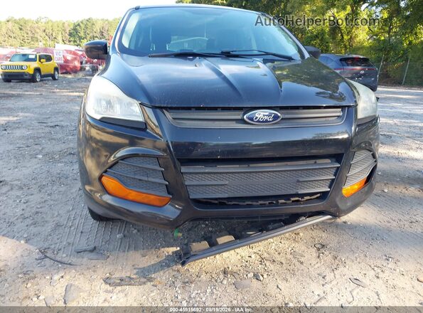 1FMCU0F74GUB87828 2016 FORD ESCAPE Black Widok z przodu