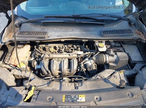 1FMCU0F74GUB87828 2016 FORD ESCAPE Black Widok z tyłu