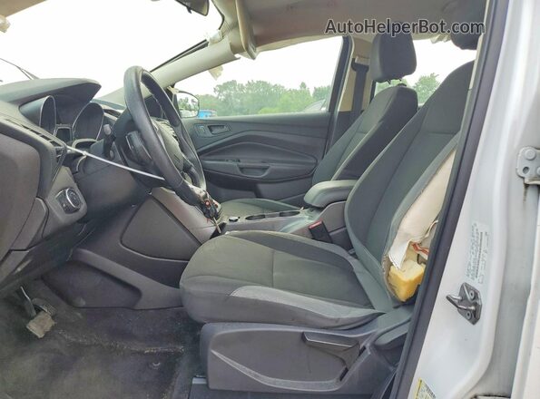 1FMCU0F74GUC21038 2016 FORD ESCAPE White წინა სალონის ხედი