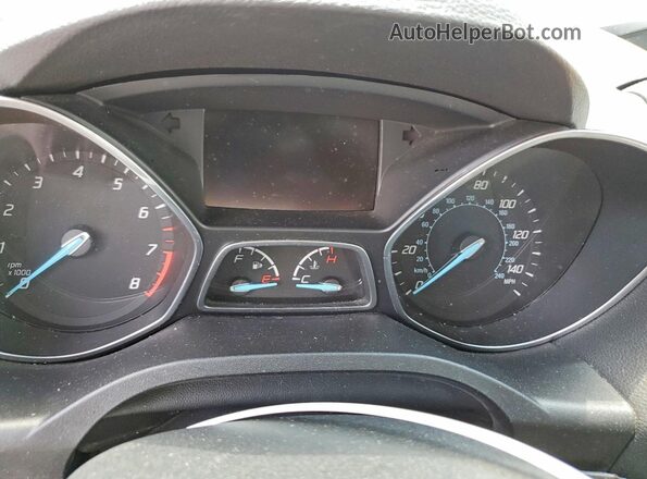 1FMCU0F74GUC51219 2016 FORD ESCAPE White ხელსაწყოთა პანელის ხედი