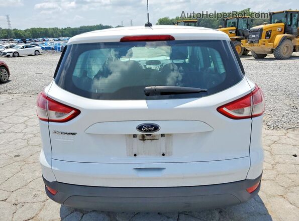 1FMCU0F74GUC51219 2016 FORD ESCAPE White უკანა ხედი