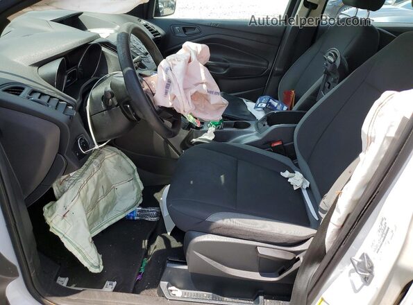 1FMCU0F74GUC51219 2016 FORD ESCAPE White წინა სალონის ხედი