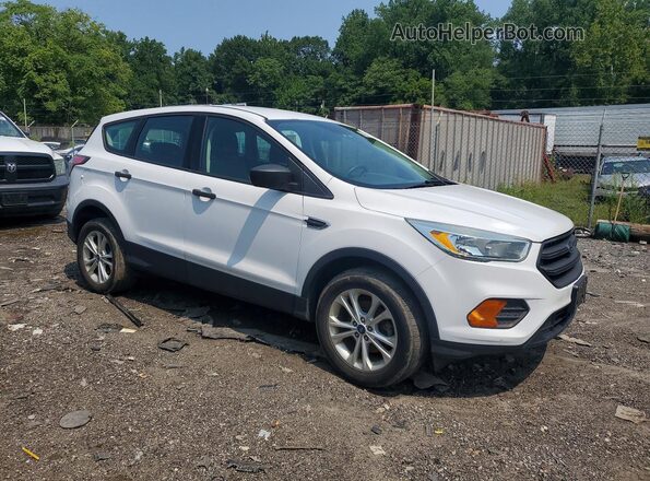 1FMCU0F74HUB22799 2017 FORD ESCAPE White Передня права чверть