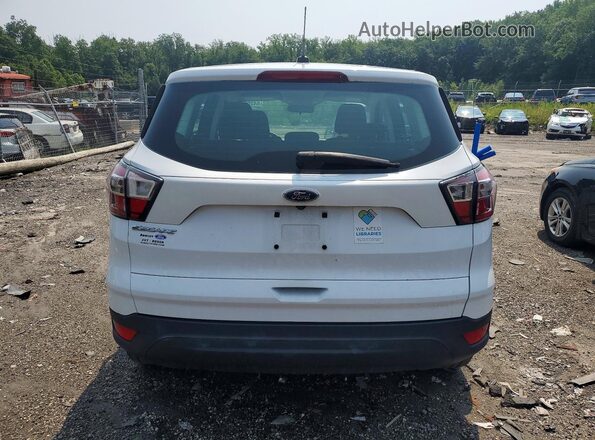 1FMCU0F74HUB22799 2017 FORD ESCAPE White Вид ззаду