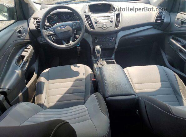 1FMCU0F74HUB22799 2017 FORD ESCAPE White Вид панелі приладів