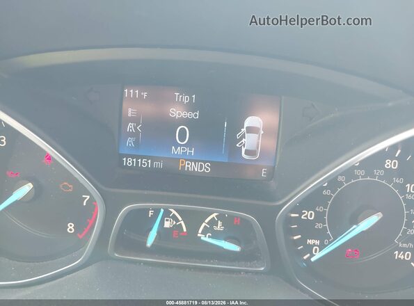 1FMCU0F74HUB29039 2017 FORD ESCAPE Белый Вид задних сидений