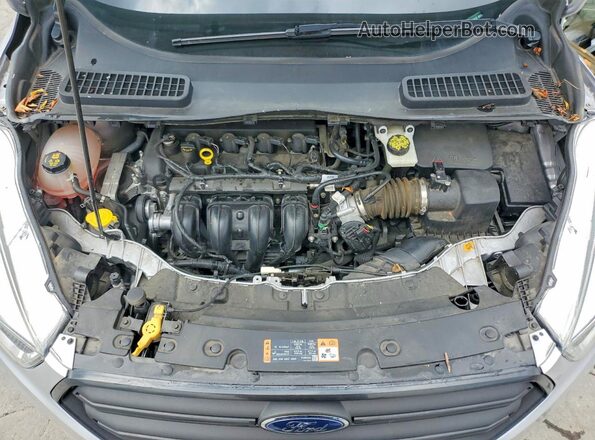 1FMCU0F74HUB37819 2017 FORD ESCAPE Silver Engine compartment view