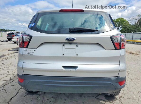 1FMCU0F74HUB37819 2017 FORD ESCAPE Silver Rear view