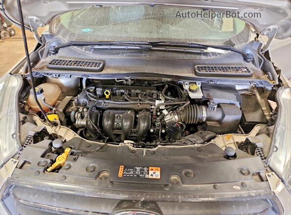1FMCU0F74HUB39098 2017 FORD ESCAPE Gold Շարժիչի բաժամունքի տեսք