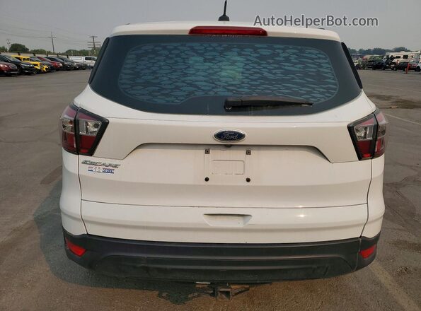 1FMCU0F74HUB44916 2017 FORD ESCAPE White Widok z tyłu