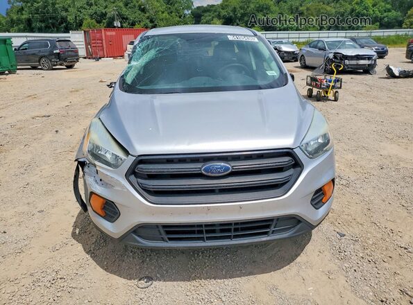 1FMCU0F74HUB71856 2017 FORD ESCAPE Silver Դիմացի տեսք