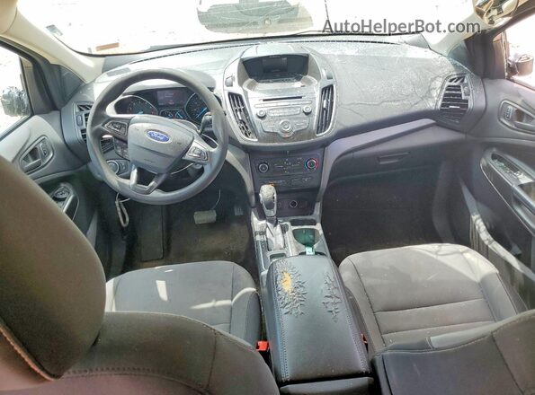 1FMCU0F74HUB71856 2017 FORD ESCAPE Silver Առջևի վահանակի տեսք