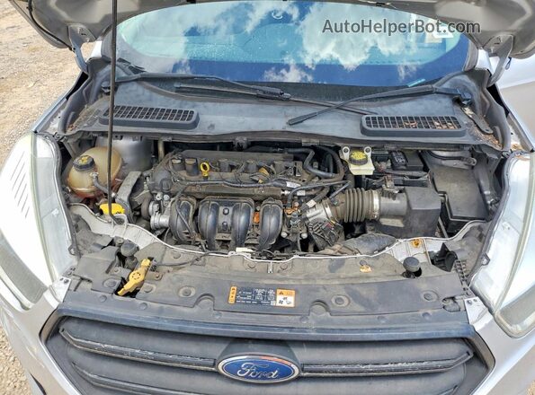 1FMCU0F74HUB71856 2017 FORD ESCAPE Silver Սալոնի հետևի տեսք