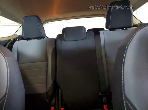 1FMCU0F74HUC33806 2017 FORD ESCAPE Tan Вид задніх сидінь