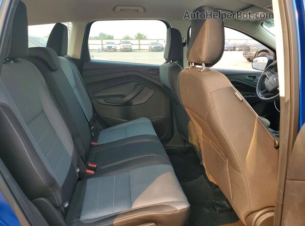 1FMCU0F74JUA34809 2018 FORD ESCAPE Blue Вид задньої частини салону