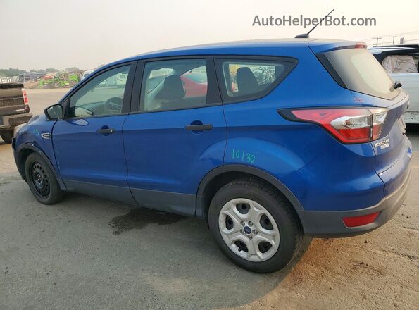 1FMCU0F74JUA34809 2018 FORD ESCAPE Blue Задня ліва чверть