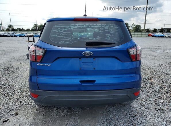 1FMCU0F74JUC17000 2018 FORD ESCAPE Blue Вид ззаду