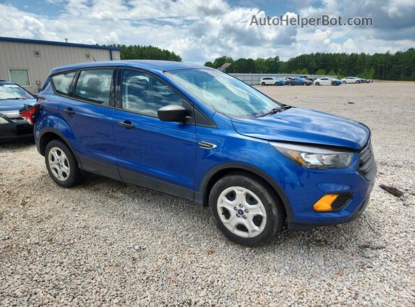 1FMCU0F74KUA58710 2019 FORD ESCAPE Blue Delantero derecho